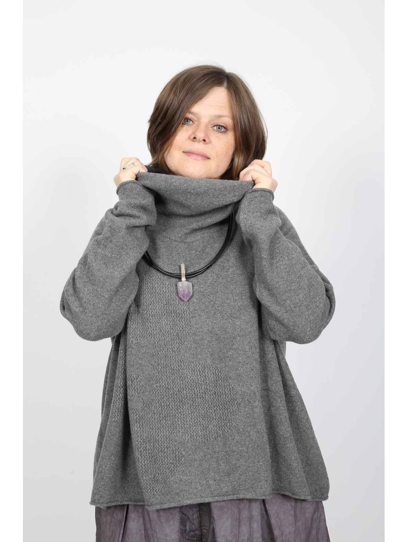 Rundholz Black Label -  Jaquard-Pullover mit Ausgestellter Form - 2253270701