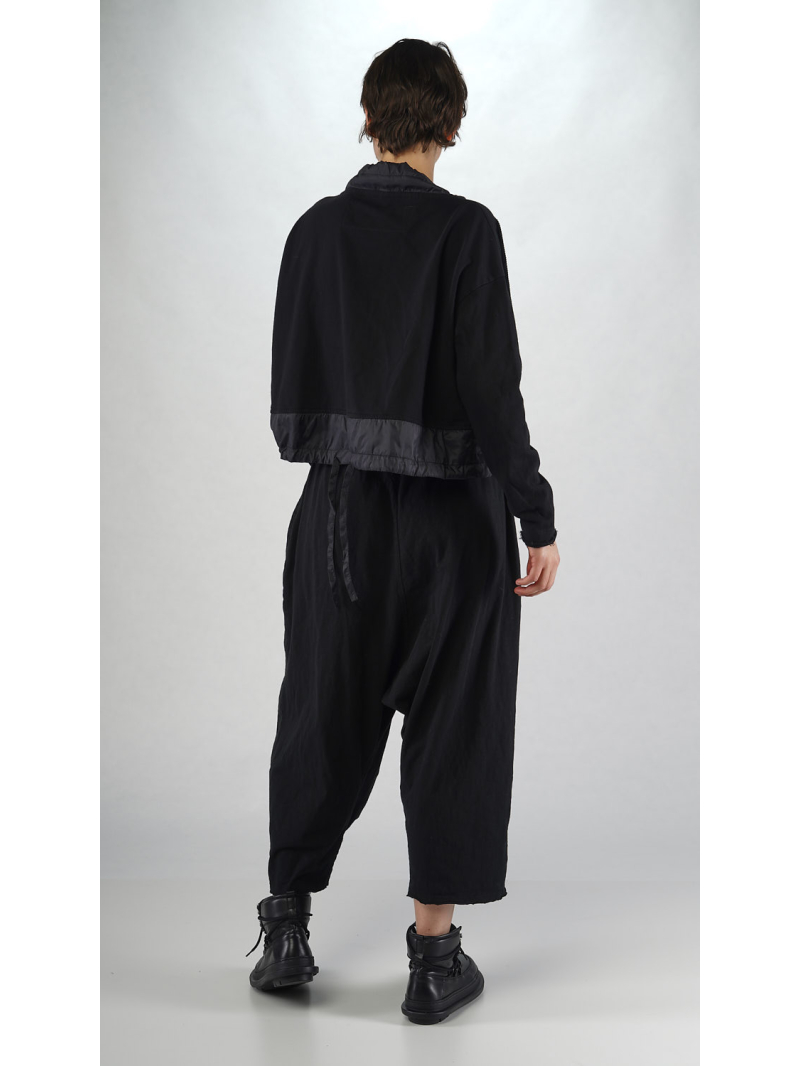 Rundholz Black Label - Kurzes French Terry Shirt mit 3d Druck - 2253290520