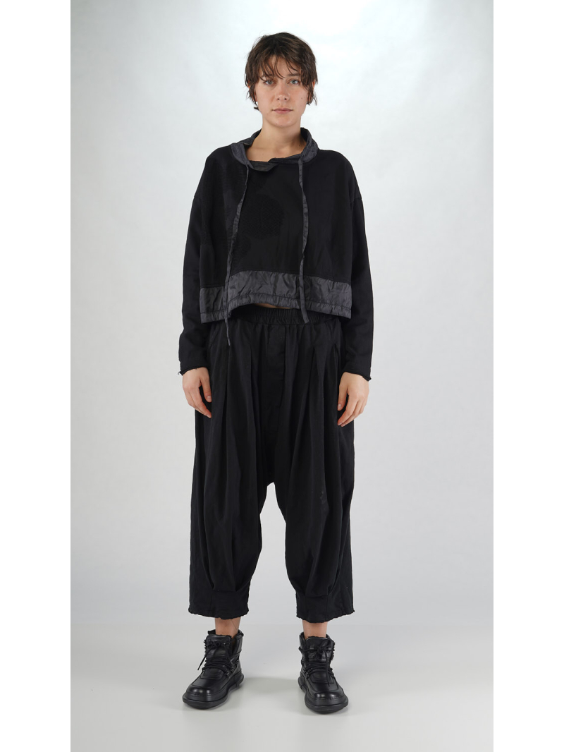 Rundholz Black Label - Kurzes French Terry Shirt mit 3d Druck - 2253290520