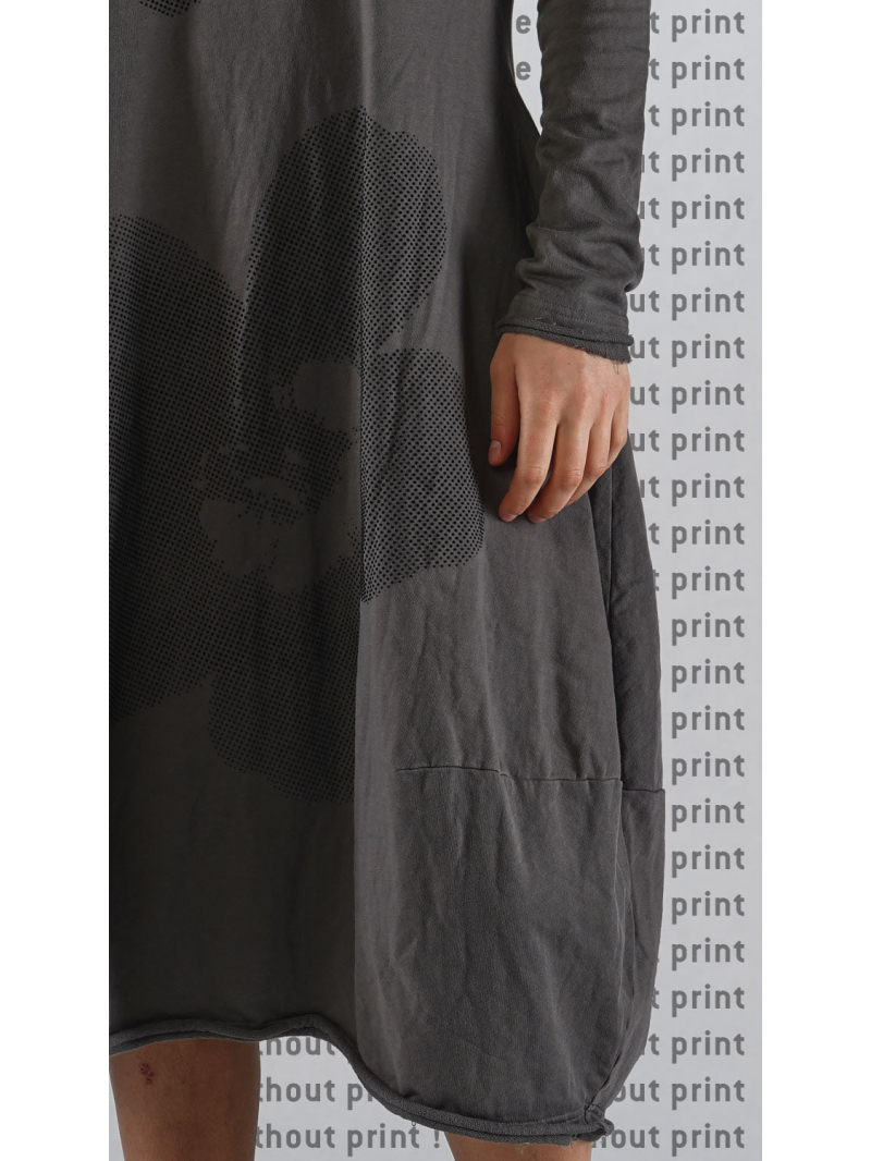 Rundholz Black Label - Schmales French Terry Kleid - 2253290927