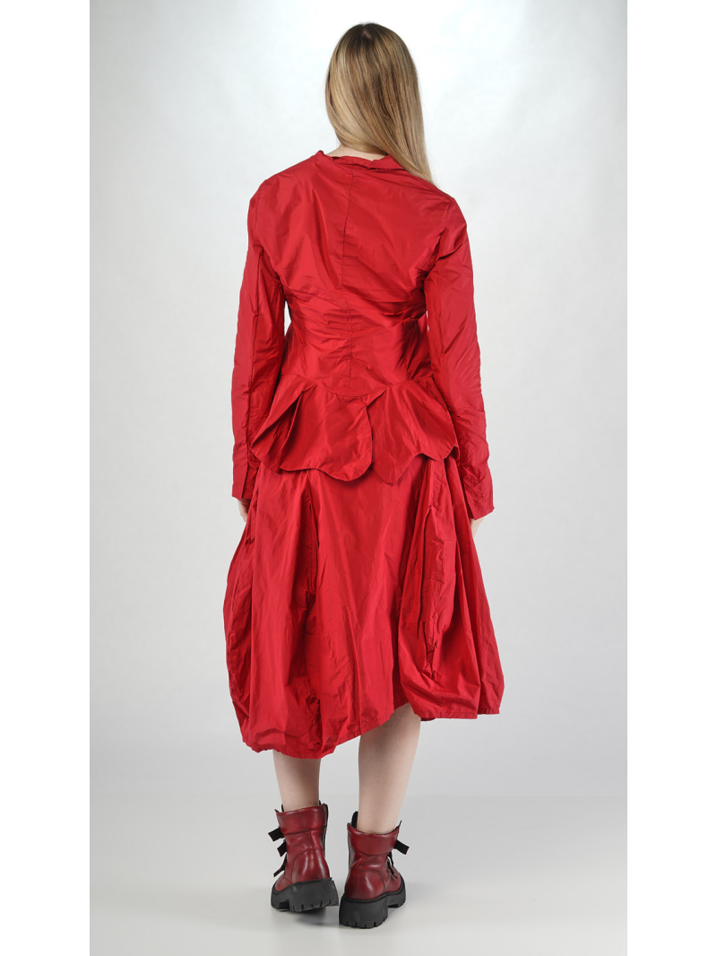 Rundholz Black Label - Memory Crash Jacke mit Blumengeformten Saum - 2253301103