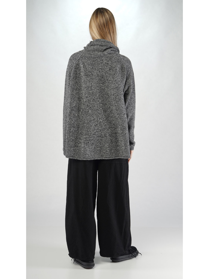 Rundholz Black Label - Gerader Weiter Boucle Woll Pullover - 2253310701