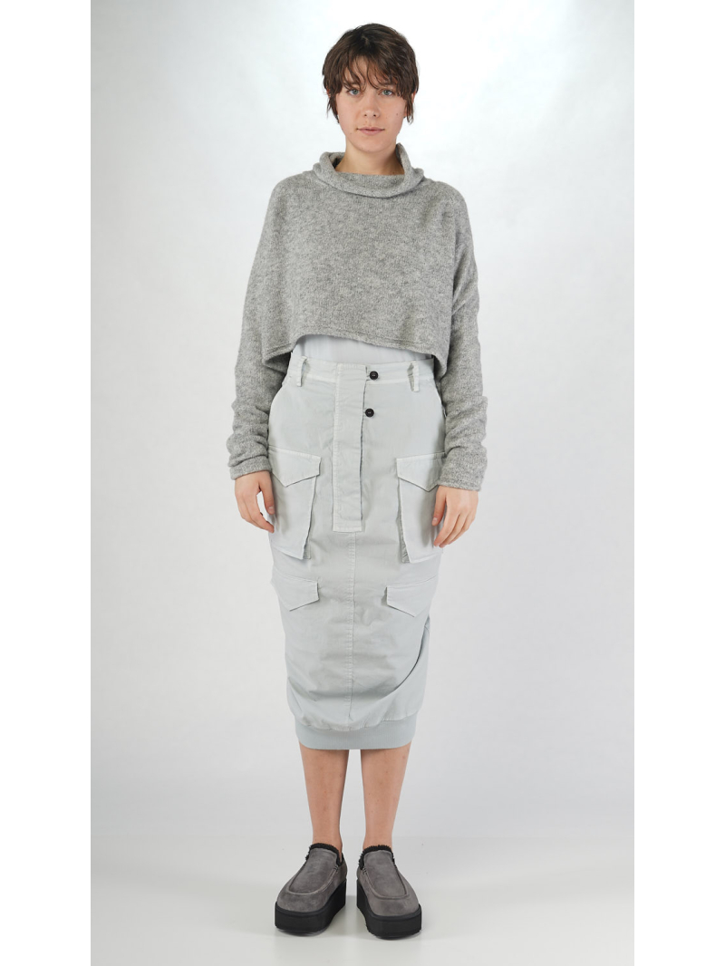 Rundholz Black Label - Kurzer Boucle Woll Pullover - 2253310703