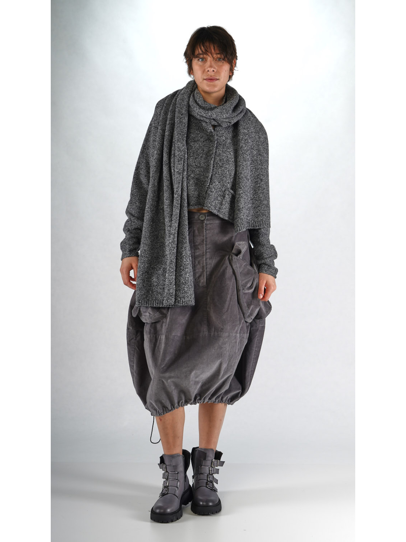 Rundholz Black Label - Boucle Woll Strickschal - 2253317705