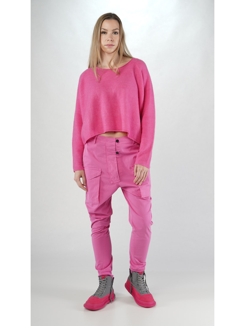 Rundholz Black Label - Kurzer Sehr Weiter Woll Pullover - 2253320703