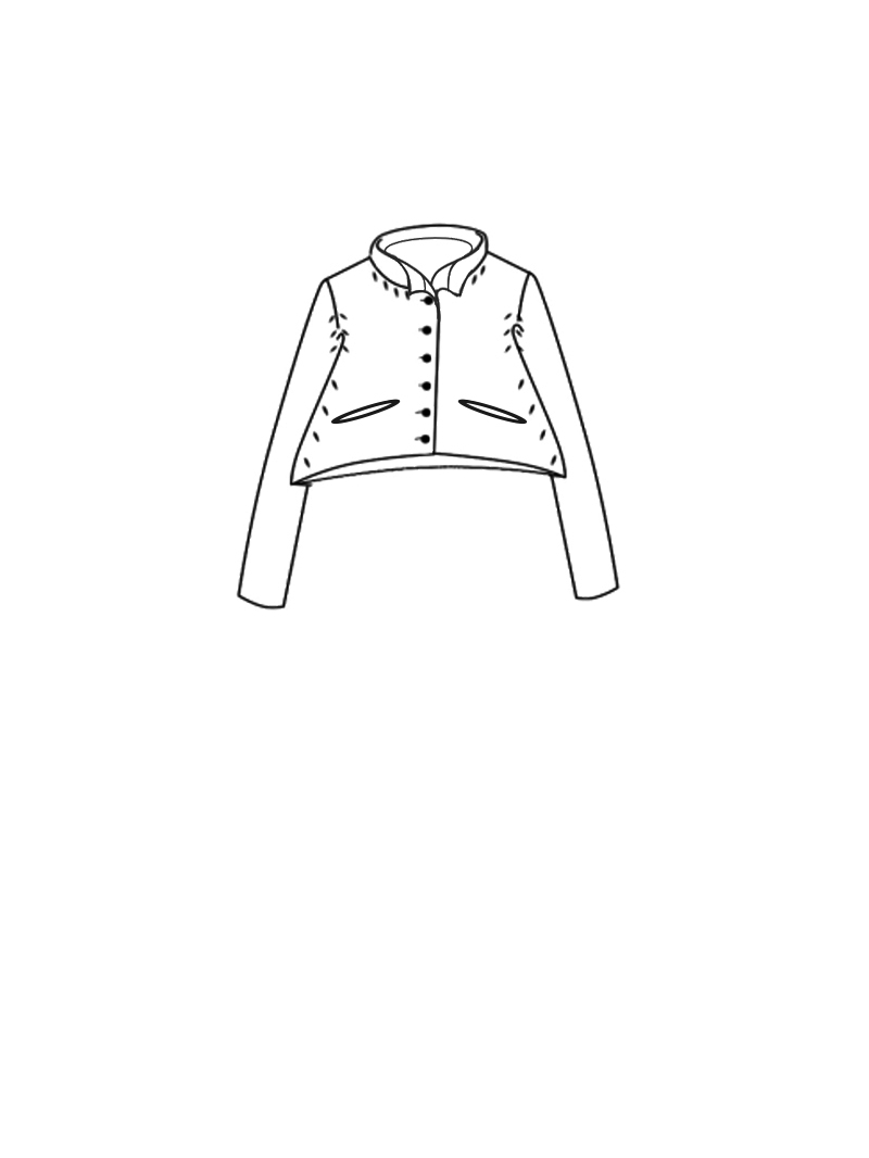 Rundholz Black Label - Strickjacke mit ausgestellter Form von Black Label - 2253327102