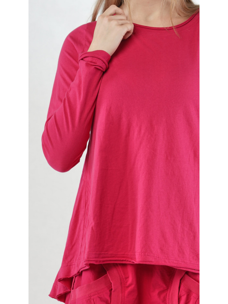 Rundholz Black Label - Jersey Shirt mit Dekorativen Teilungsnähten - 2253330502