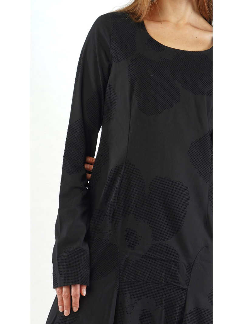 Rundholz Black Label - Прямое узкое платье из хлопкового стрейча - 2253390914