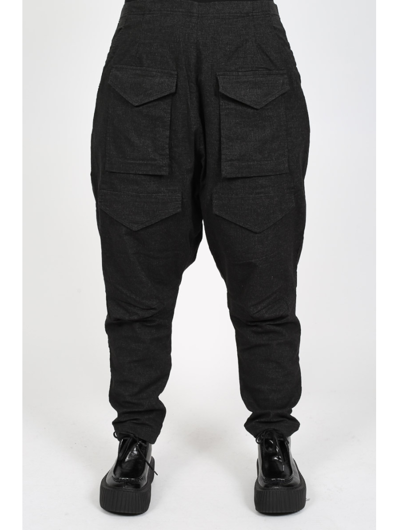 Rundholz Black Label - Tulpenform-Hose aus hochwertigem Material - 2253410106