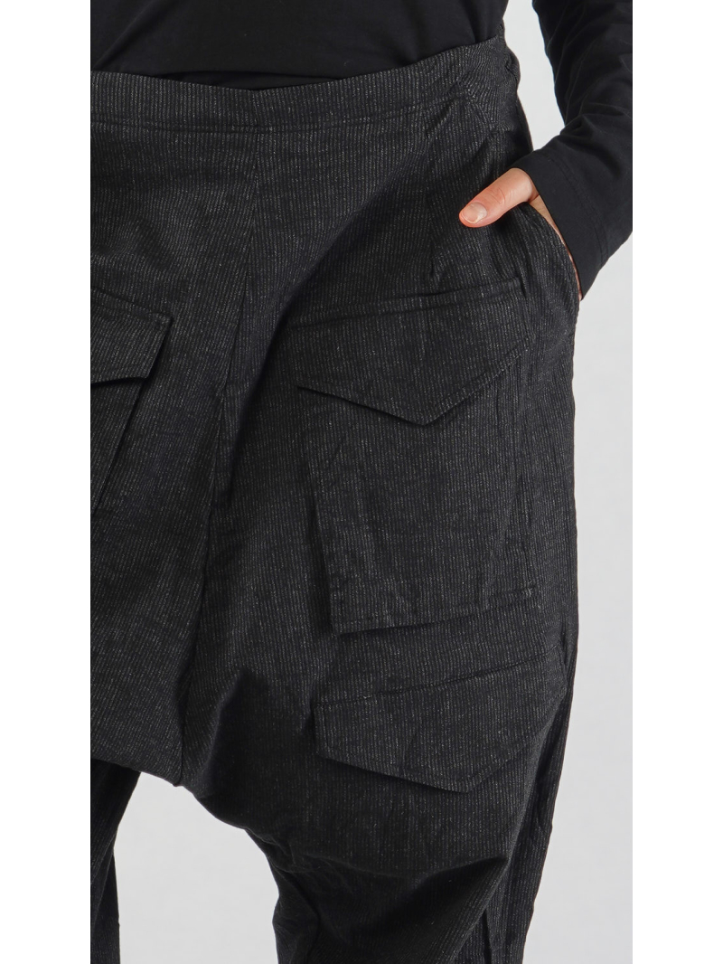 Rundholz Black Label - Tulpenform-Hose aus hochwertigem Material - 2253410106