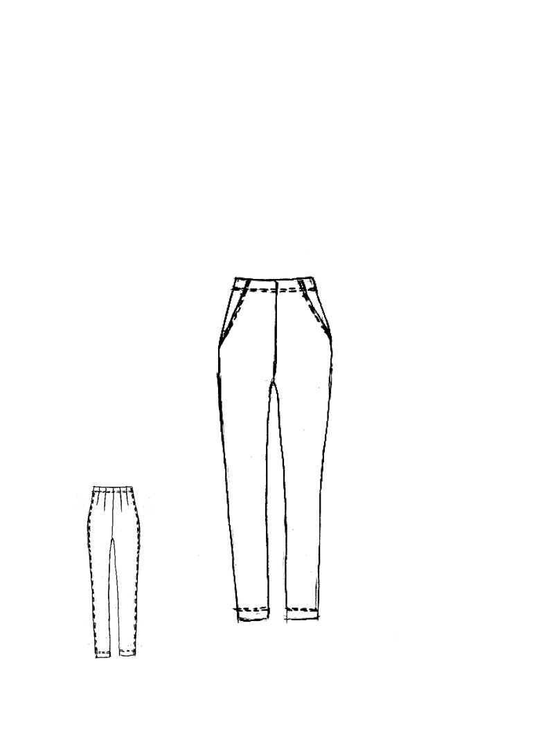 Rundholz Black Label - Slim Fit Hose aus hochwertigem Baumwollmix - 2253410108