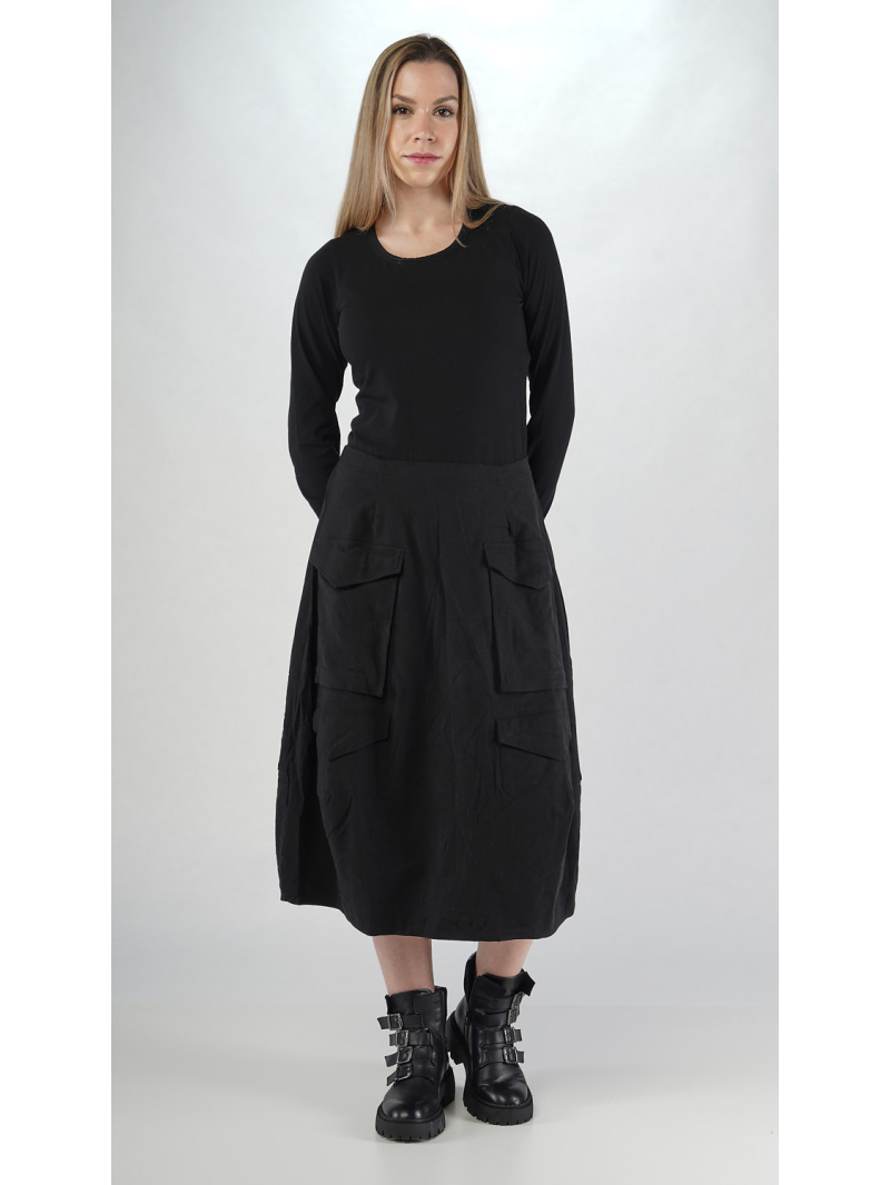 Rundholz Black Label - Ballonrock aus hochwertigem Baumwoll-Mix - 2253410305