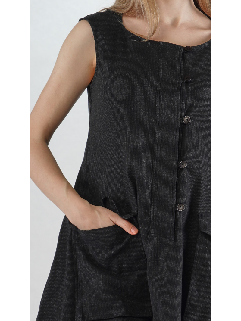 Rundholz Black Label - Elegantes Ballonkleid aus hochwertiger Baumwollmischung - 2253410903