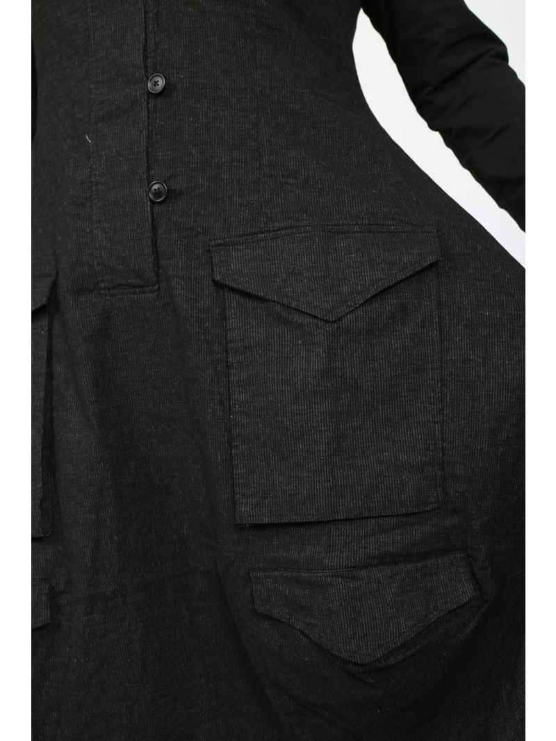 Rundholz Black Label - Elegantes Ballonkleid aus hochwertiger Baumwollmischung - 2253410903