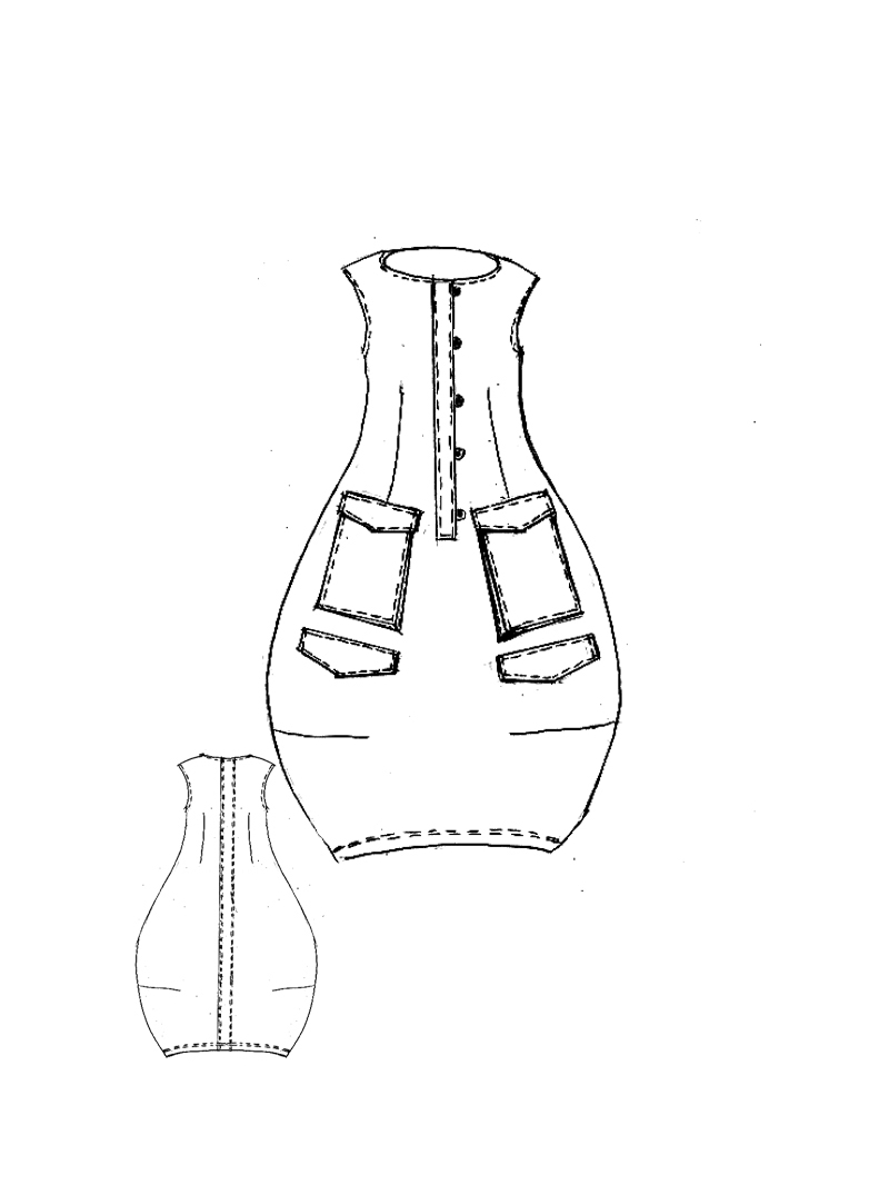 Rundholz Black Label - Elegantes Ballonkleid aus hochwertiger Baumwollmischung - 2253410903