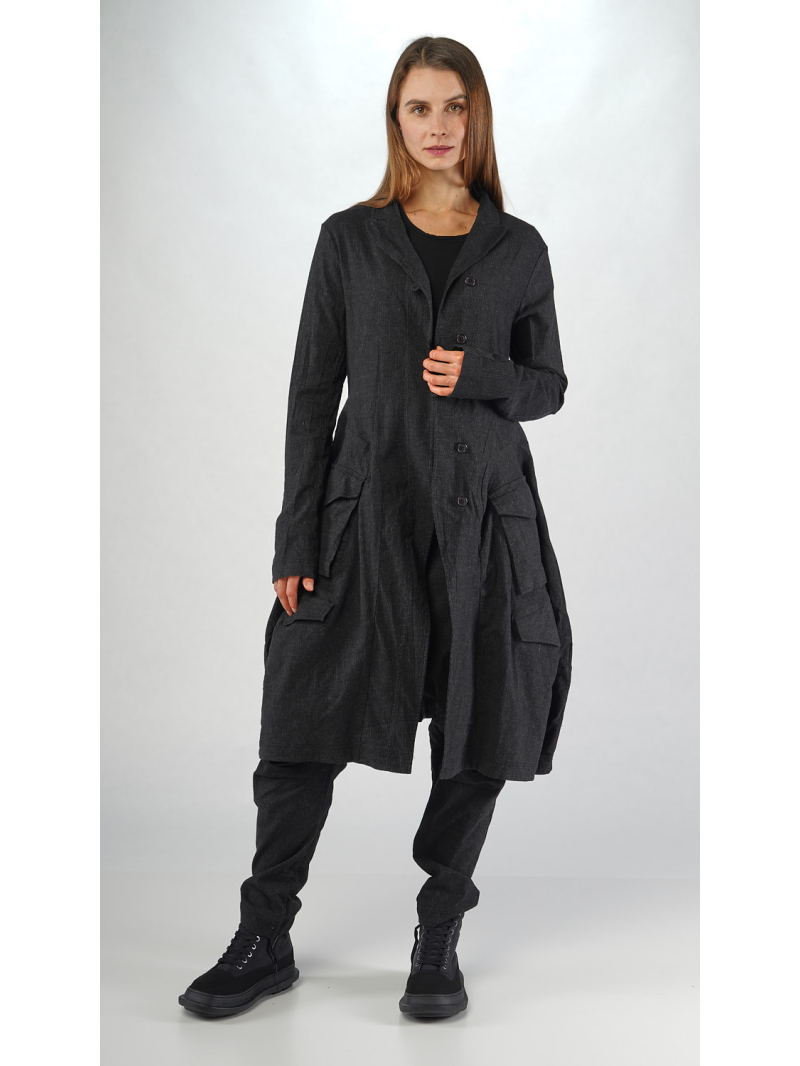 Rundholz Black Label -  Ballon-Mantel mit Reverskragen von Black Label - 2253411202