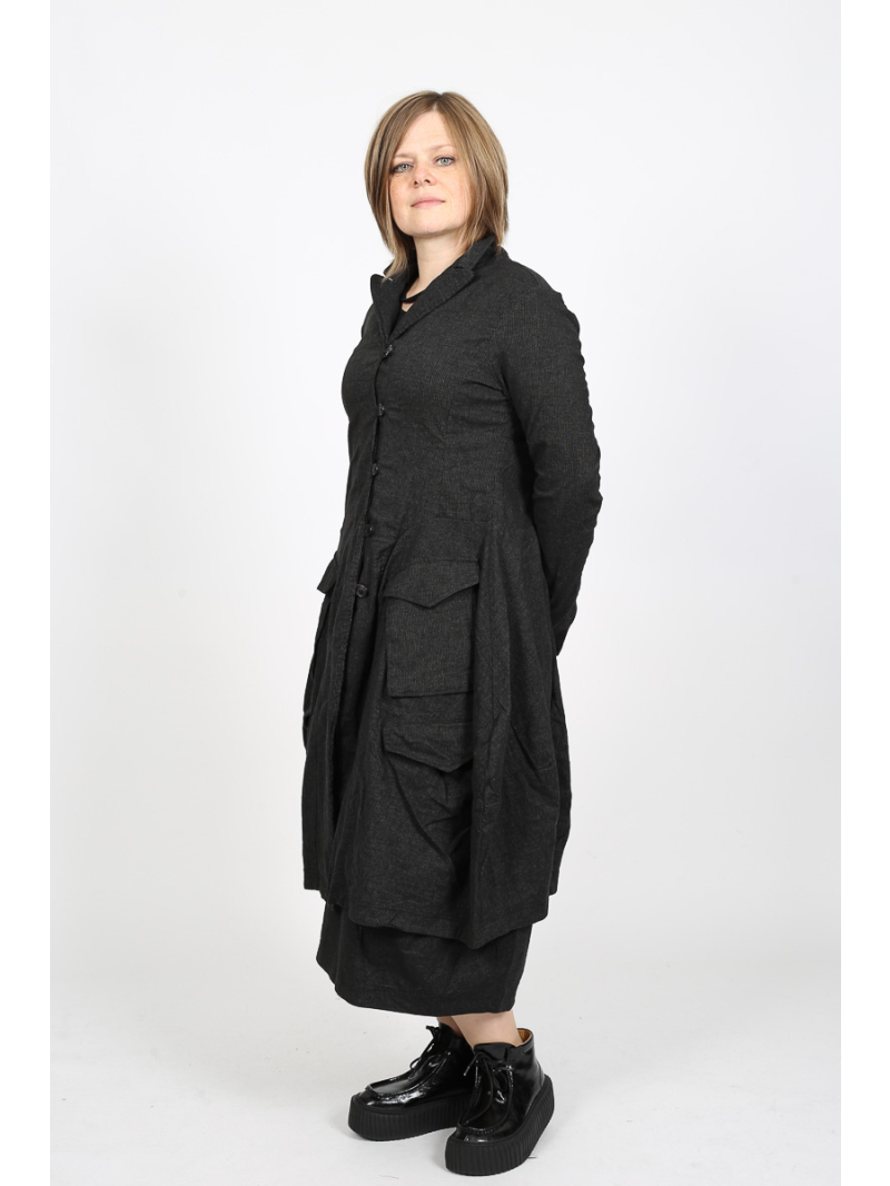 Rundholz Black Label -  Ballon-Mantel mit Reverskragen von Black Label - 2253411202