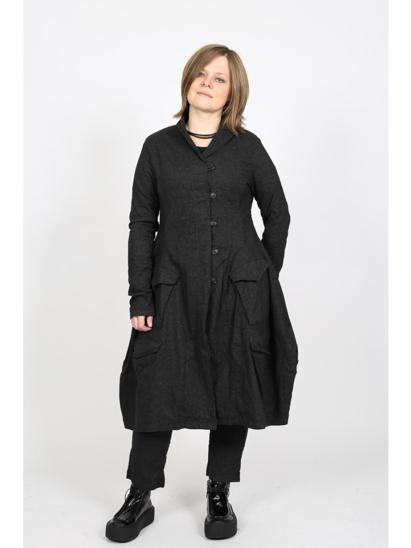 Rundholz Black Label -  Ballon-Mantel mit Reverskragen von Black Label - 2253411202