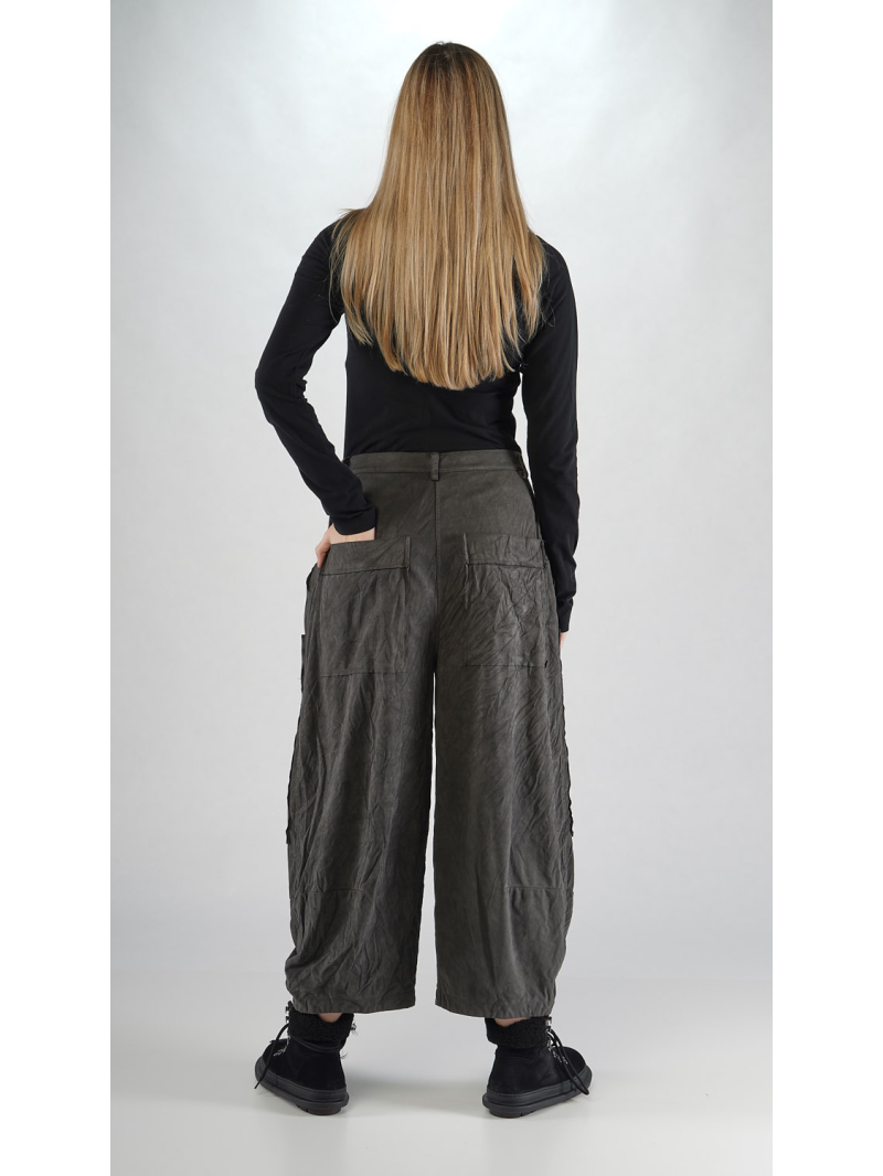 Rundholz Black Label - Ballonförmige Velour Hose - 2253420101