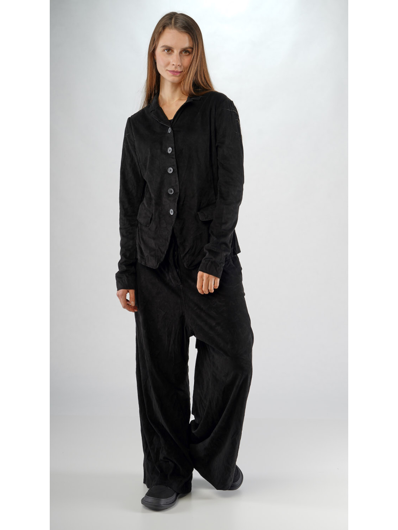 Rundholz Black Label - Taillierte Velour Jacke - 2253421106