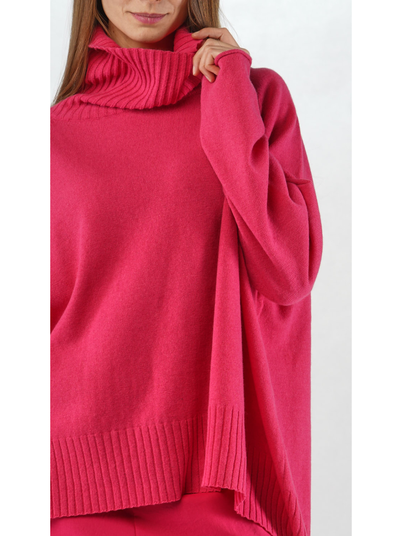 Rundholz Black Label - Ausgestellter Woll mix Pullover mit Rollkragen - 2253450707