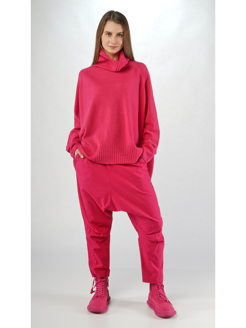 Rundholz Black Label - Ausgestellter Woll mix Pullover mit Rollkragen - 2253450707