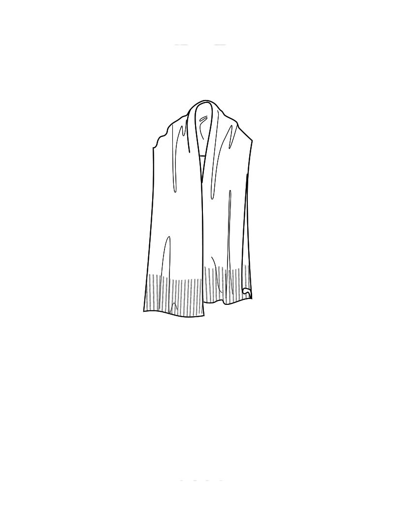 Rundholz Black Label - Woll mix Strickschal - 2253457704
