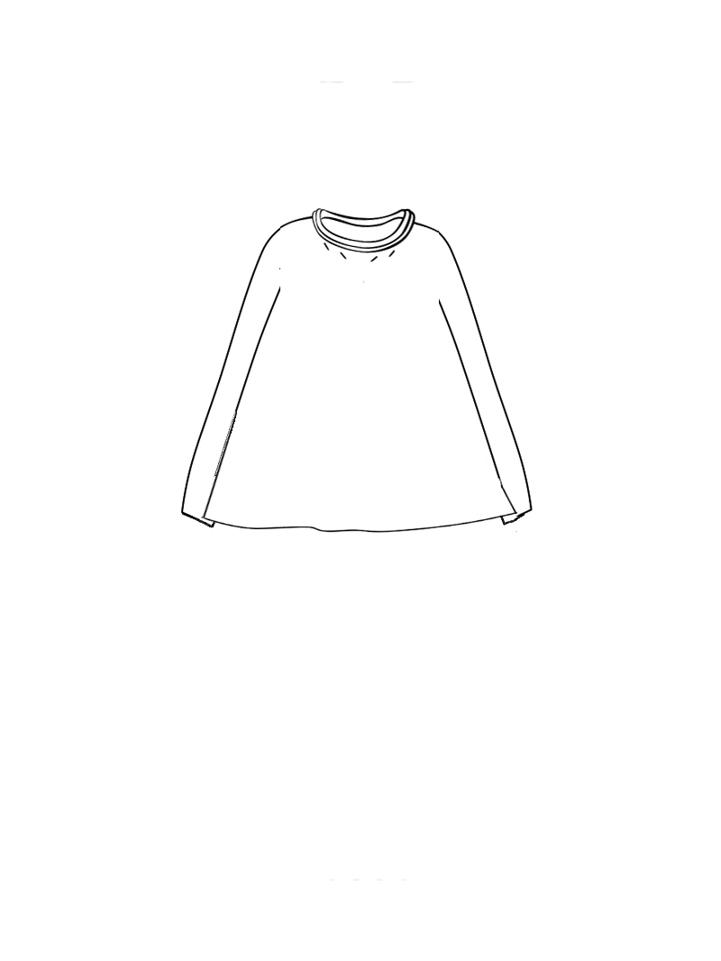 Rundholz Black Label - Ausgestellter Alpaka Pullover - 2253530703