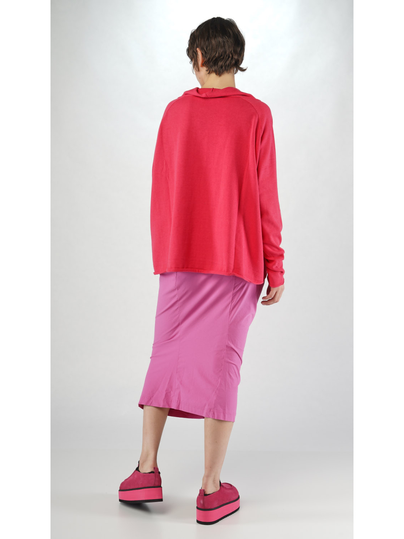 Rundholz Black Label - Kurzer Strick Pullover mit Jaquard blume - 2253590701