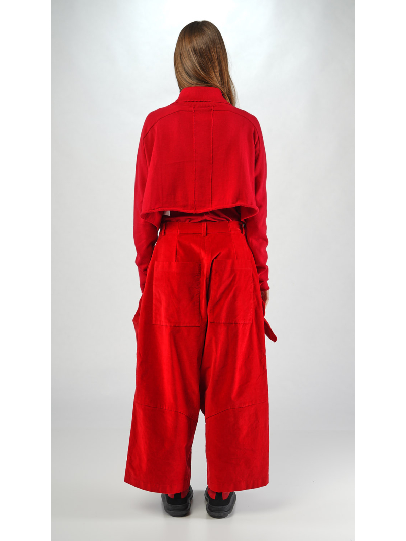 Rundholz Black Label - Kurze Strickjacke mit Jaquard Blume - 2253597103