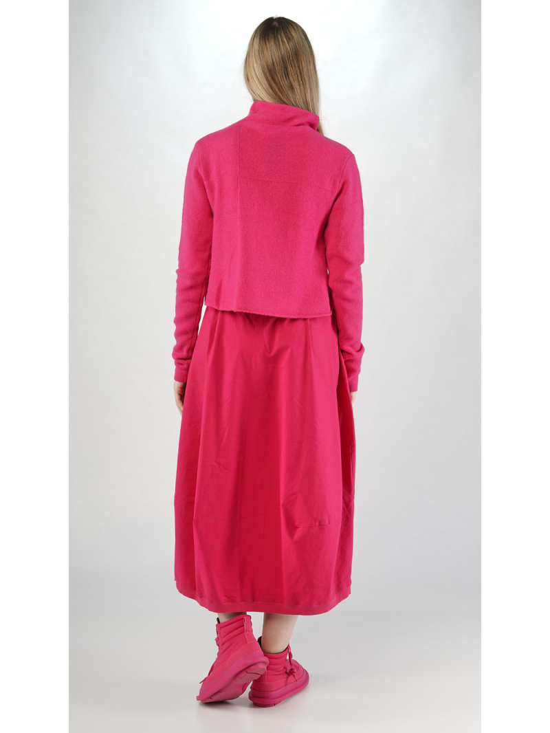 Rundholz Black Label - Asymmetrische Woll mix Strickjacke mit Knöpfen - 2253627103