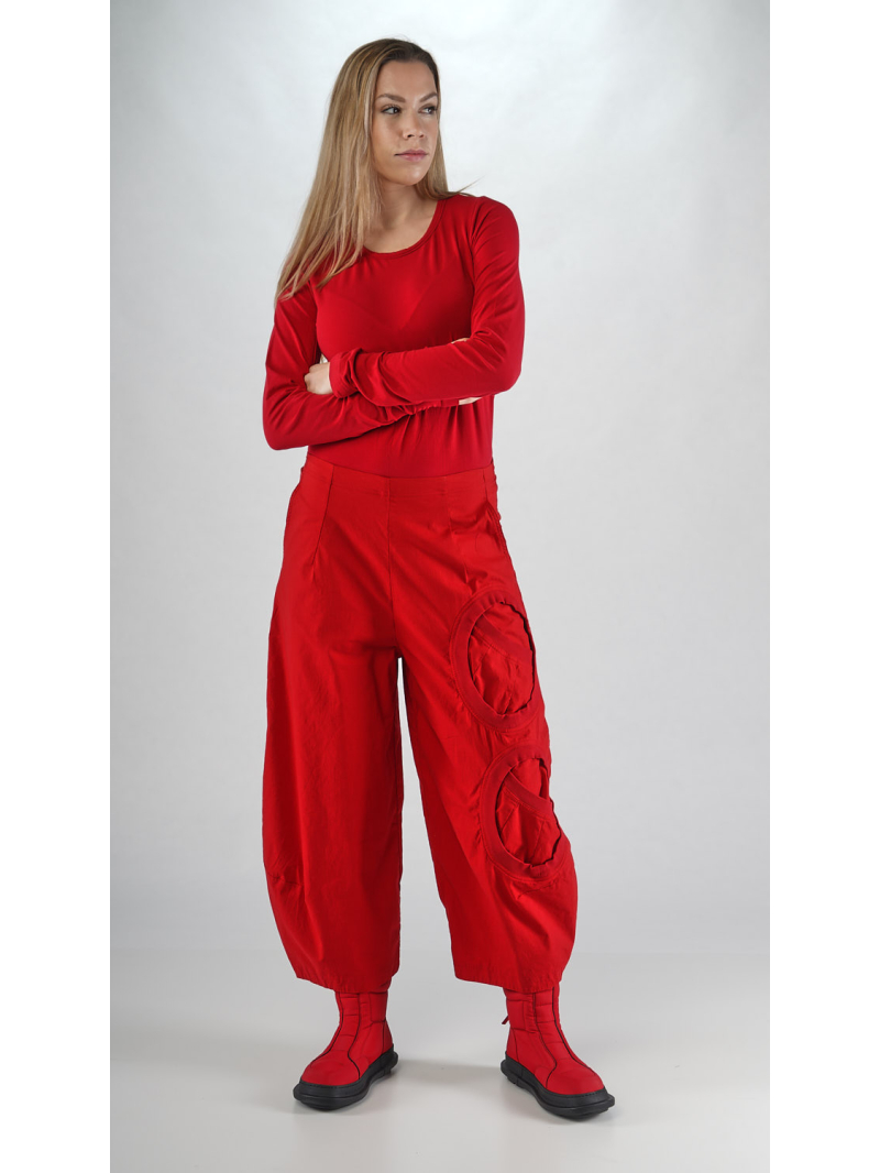 Rundholz Black Label - Ballonförmige Cottonshape Hose - 2253630109