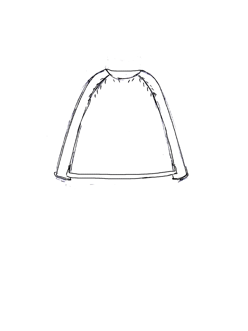 Rundholz Black Label -  Leinen-Baumwoll Pullover mit Rollkanten - 2253720713