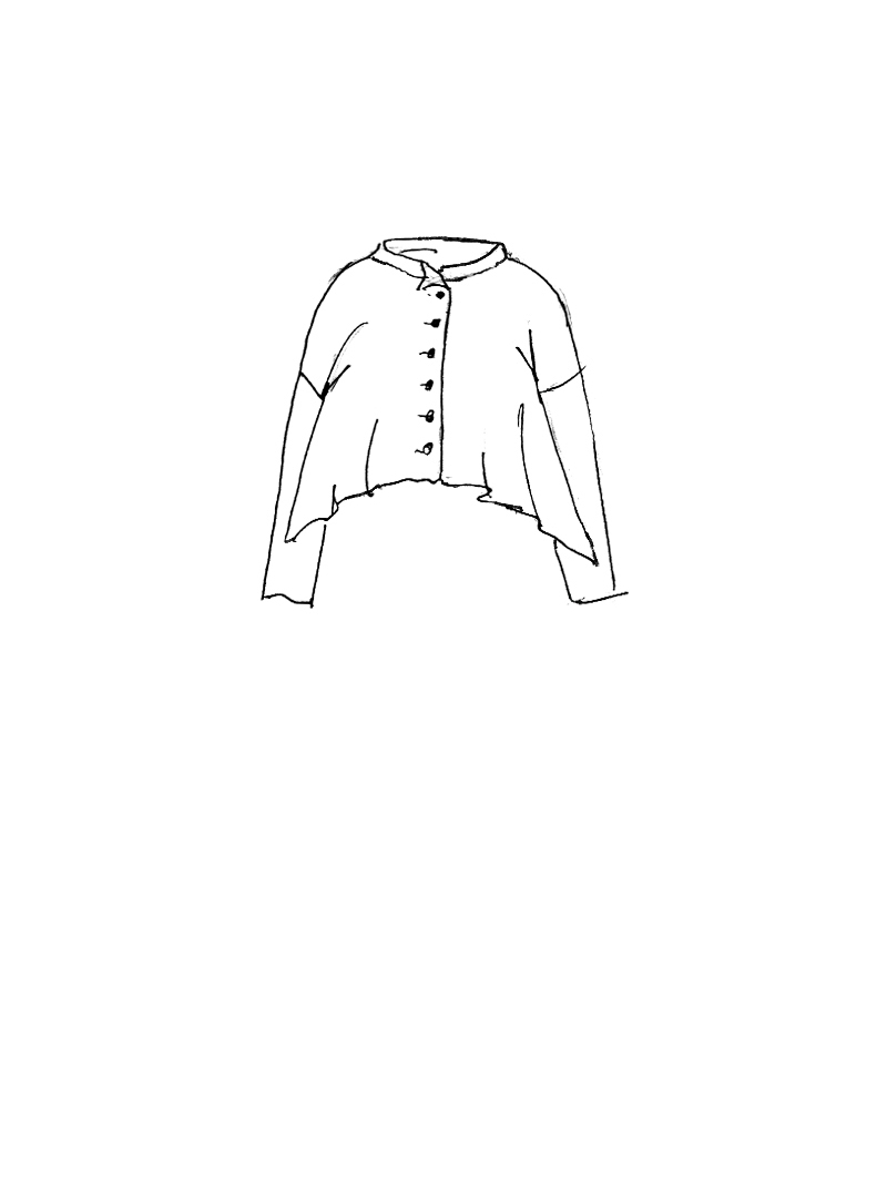 Rundholz Black Label - Gerade weite Leinen Strickjacke - 2253727117