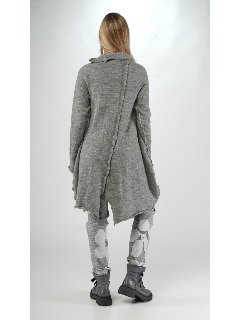 Rundholz Black Label - Stricktunika aus 100% Wolle mit Rollkragen - 2253897007