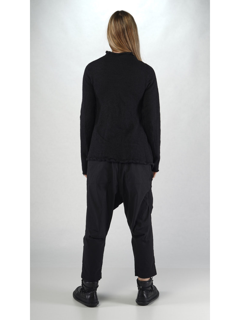 Rundholz Black Label - A-Linien Strickjacke mit Rollkragen - 2253897109