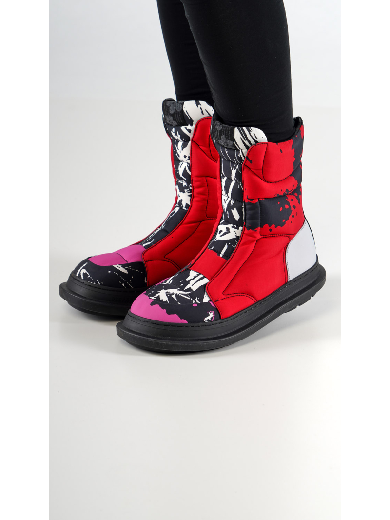 Rundholz Black Label - Сапоги с коротким голенищем и принтом - 2253985252