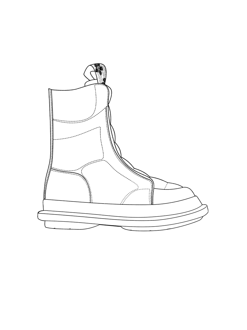 Rundholz Black Label - Kurzschaftstiefel - 2253985253