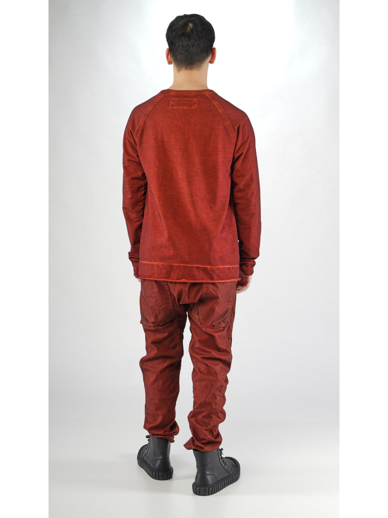 Rundholz - Schmales Bicolor French Terry Shirt - 2254270502