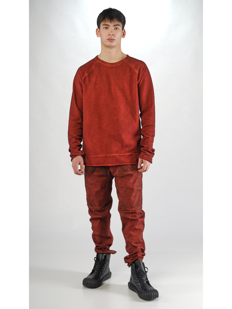 Rundholz - Schmales Bicolor French Terry Shirt - 2254270502