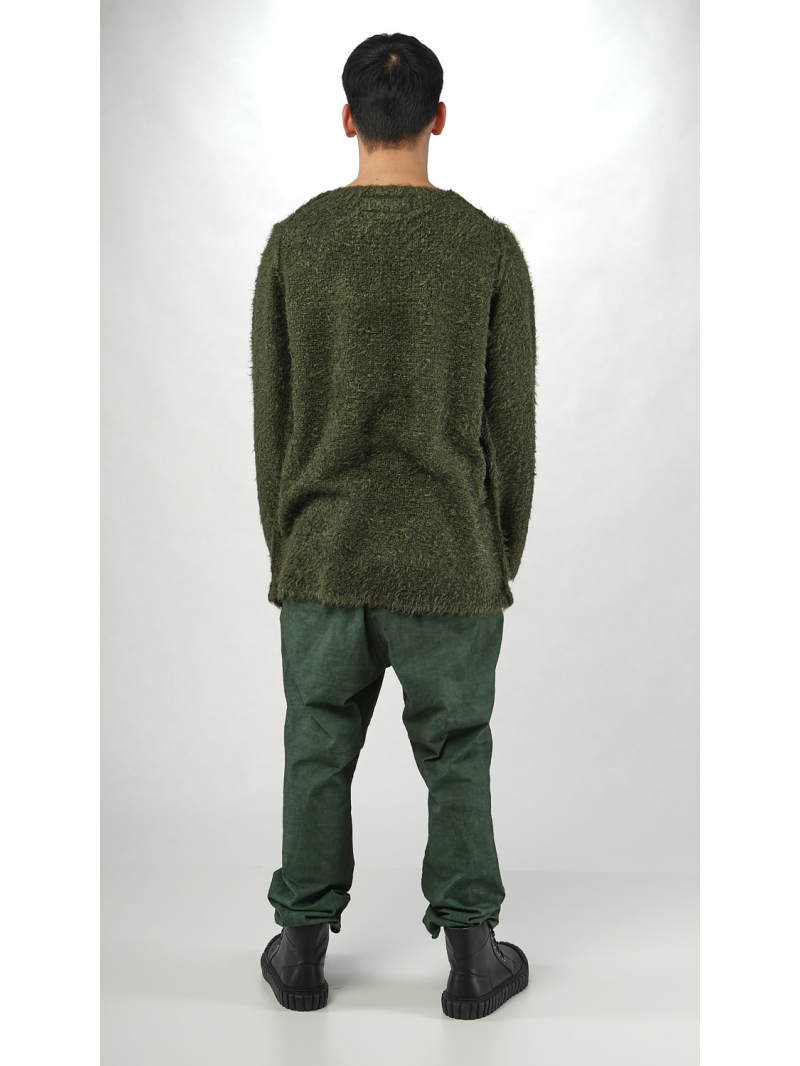 Rundholz - Gerader Schmaler Seiden Pullover - 2254650701