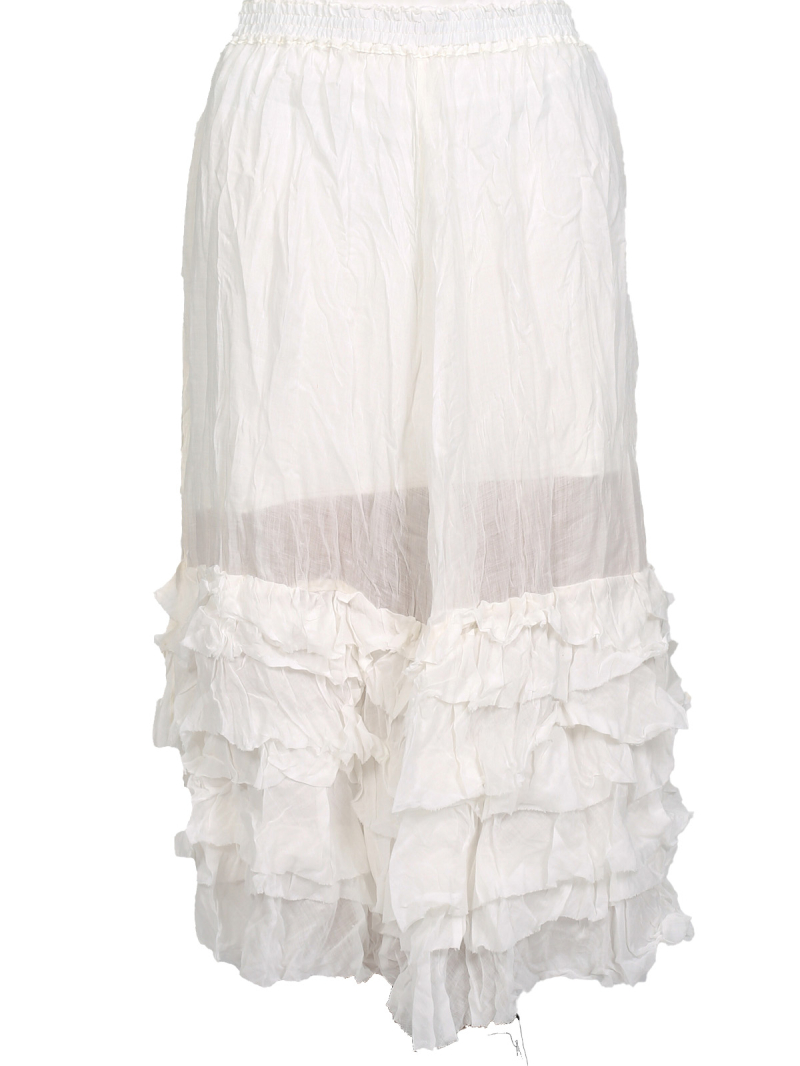 Privatsachen - Юбка на бретелях - Nettel - Снег - 130203