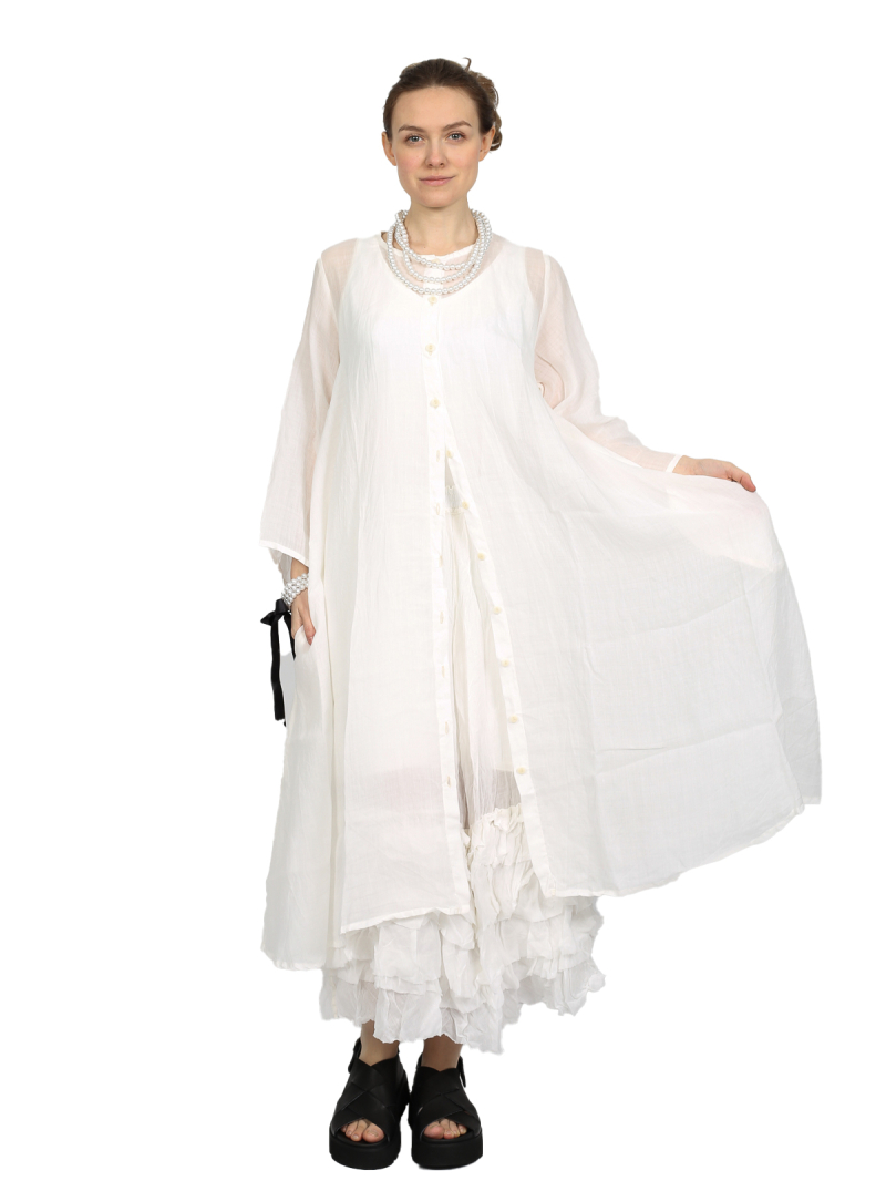 Privatsachen - Coat point door - Nettel - Snow - 2110406