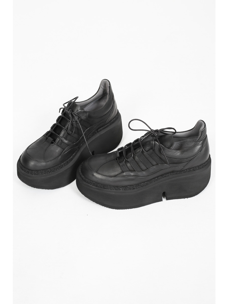 Lofina shoebox - Schuhe modell 8340 - gasoline nero - 8340