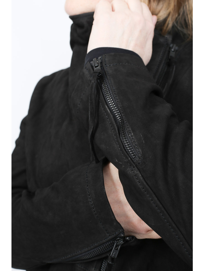 Black by k&m - Jacke aus Leder- we get to know each other - B41.252.41.04