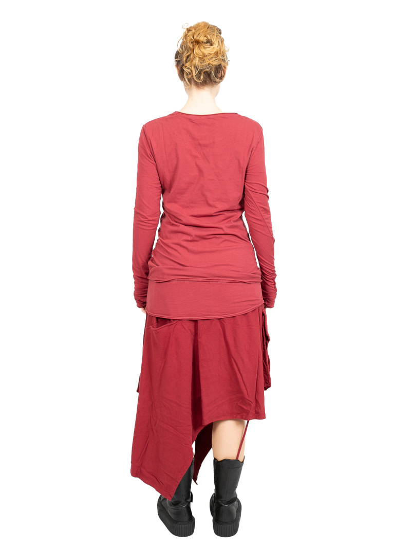 Black By K&M - Shirt - Let's Go Separate But Meet in the Middle Rust