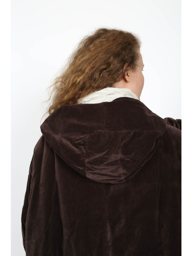 Privatsachen - Mantel - uferlust - velvetstepp - 252182-choco
