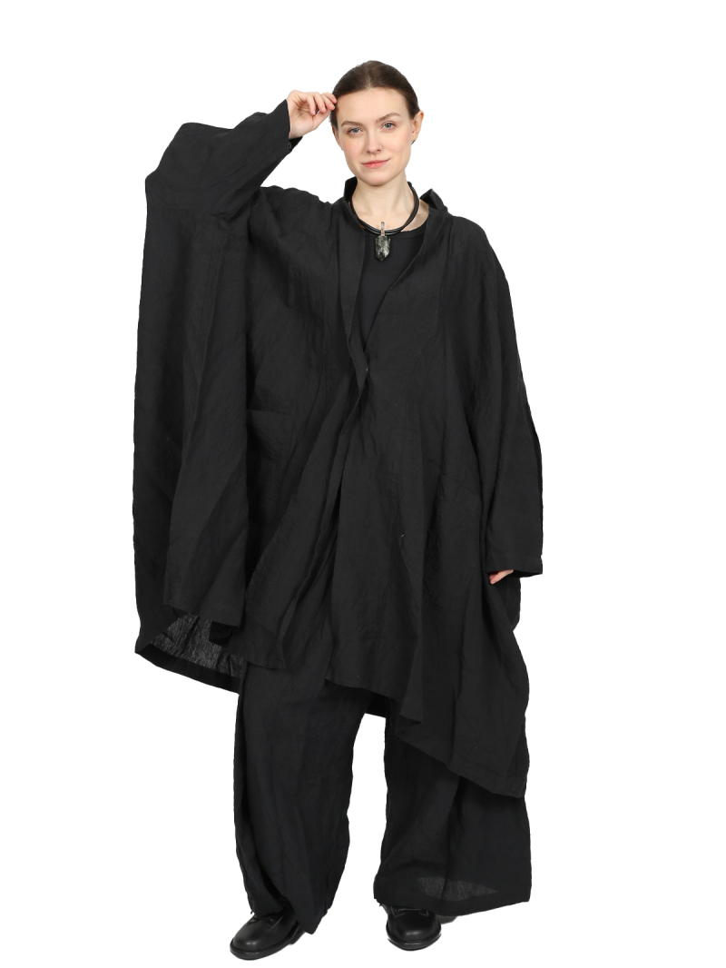 Rundholz - Oversize linen coat - 1251021210