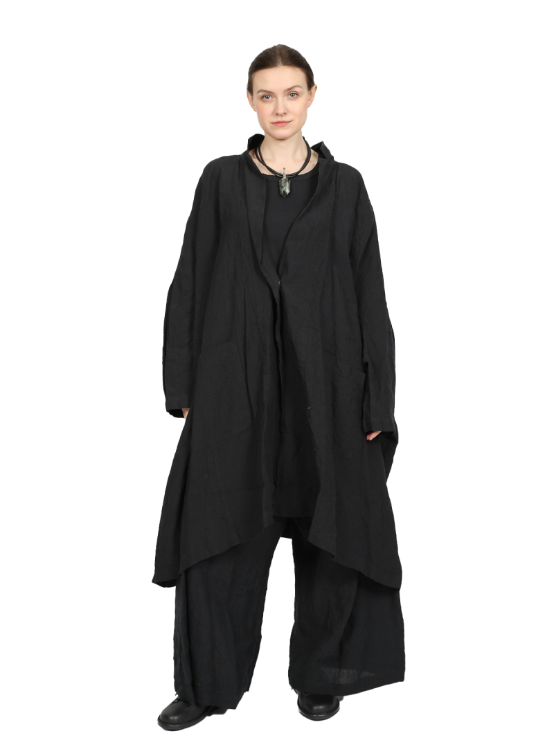 Rundholz - Oversize linen coat - 1251021210