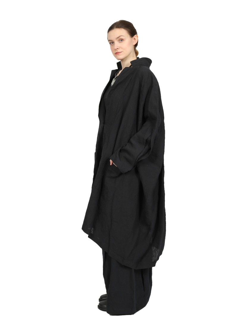 Rundholz - Oversize linen coat - 1251021210